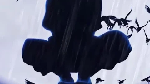 iPhone And Android Itachi Uchiha Moonlight Rain Phone Live Wallpaper - Free Live Wallpaper