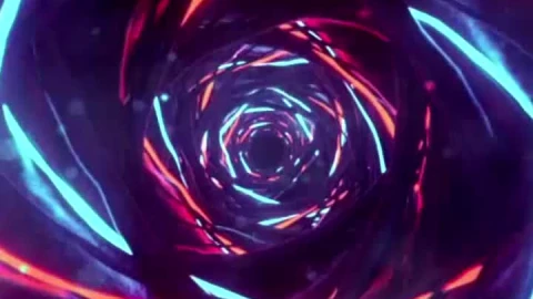 Neon Tunnel Live Phone Wallpaper to iPhone and Android - Free Live Wallpaper