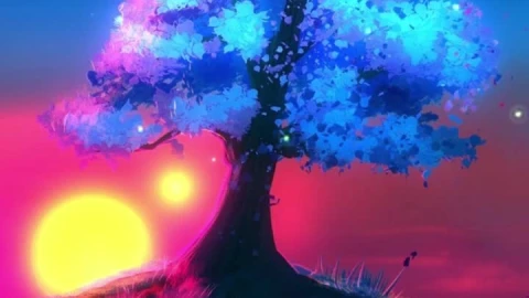 Live Phone Alone Tree Breeze Wallpaper To iPhone And Android - Free Live Wallpaper