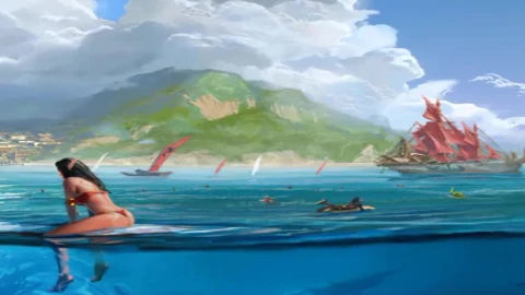 Android and iPhone WoW Booty Bay Phone Live Wallpaper - Free Live Wallpaper