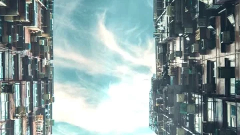 Live Phone Sky Above Slums Below Wallpaper To iPhone And Android - Free Live Wallpaper