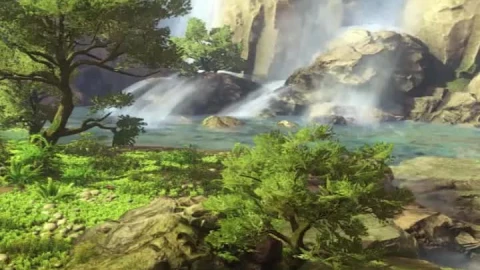 Waterfall Green Fall Wallpaper Iphone - Free Live Wallpaper