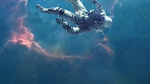 Drowning In Space Iphone Wallpaper - Free Live Wallpaper