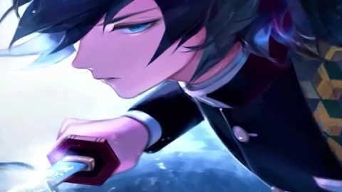 Android  iPhone Giyu Water Hashira Live Anime Phone Wallpaper - Free Live Wallpaper