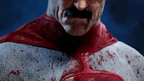 iPhone  Android Omni Man Invincible Brutal Hero Phone Live Wallpaper - Free Live Wallpaper