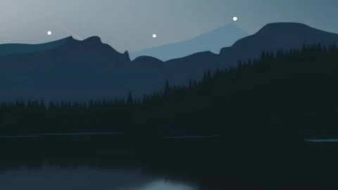 Stars  Lake Android  iPhone Live Wallpaper - Free Live Wallpaper