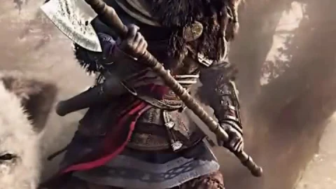 Android  iOS iphone Mobile Eivor Polar Bear Assassins Creed Valhalla Game Live Wallpaper - Free Live Wallpaper
