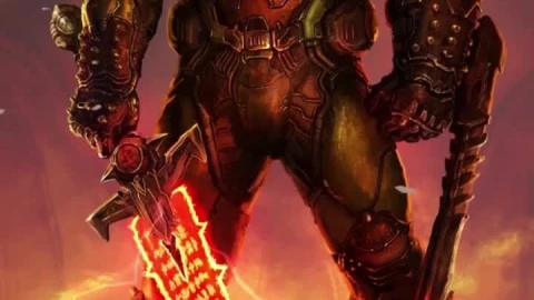 iPhone and Android Doom Eternal Doomguy Live Phone Wallpaper - Free Live Wallpaper