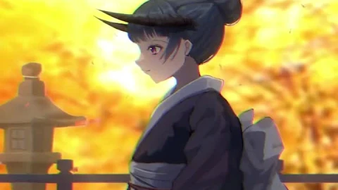 Live Seasons Kimono Anime Girl Android  iPhone Wallpaper - Free Live Wallpaper
