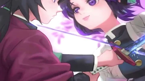 Giyu And Shinobu Demon Slayer Wallpaper of Anime - Free Live Wallpaper