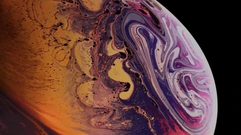Orangule Bubble Argon iPhone XS Live Wallpaper - Free Live Wallpaper