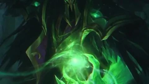 iPhone  Android League Of Legends Tyrant Swain Game Phone Live Wallpaper - Free Live Wallpaper
