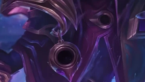 iPhone And Android Dark Cosmic Jhin League Of Legends Phone Live Wallpaper - Free Live Wallpaper