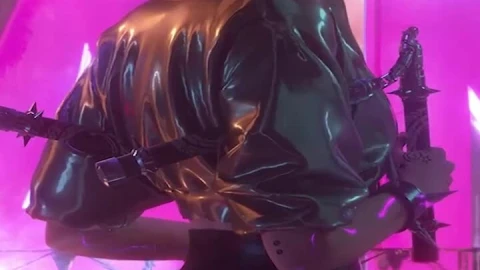 Live Nunchuck Girl Cyberpunk 2077 Android  iPhone Wallpaper - Free Live Wallpaper