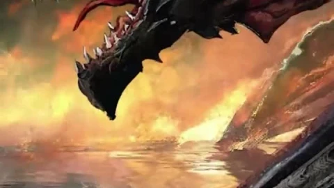 iPhone  Android Fire Dragon Fantasy Creatures Phone Live Wallpaper - Free Live Wallpaper