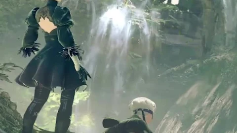 Iphone And Android City Ruins Nier Automata Phone Live Wallpaper - Free Live Wallpaper