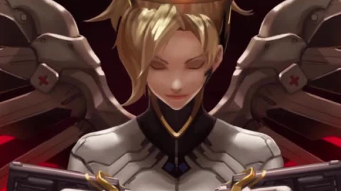 iPhone and Android Mercy Angel Die Overwatch Live Phone Wallpaper - Free Live Wallpaper