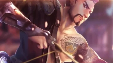 iPhone  Android Hanzo Bowman Overwatch Game Wallpaper - Free Live Wallpaper