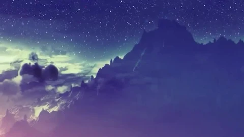 iPhone  Android Moving Stars Mountain Phone Live Wallpaper - Free Live Wallpaper
