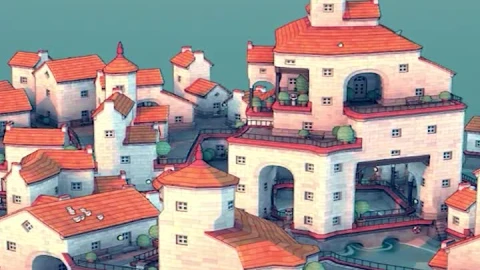 Android  iPhone Townscaper Live Phone Wallpaper - Free Live Wallpaper