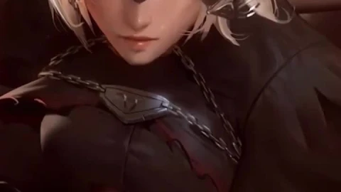 iPhone  Android Jeanne D Arc Flames Fate Grand Order Free Phone Live Wallpaper - Free Live Wallpaper