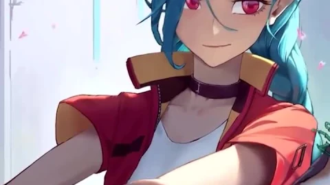 Android  iOS iphone Mobile League Of Legends Samurai Jinx Free Live Wallpaper - Free Live Wallpaper