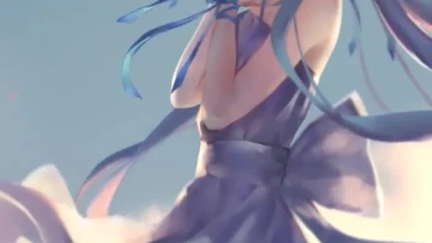 Android  iOS iphone Mobile Hatsune Miku Praying Free Live Wallpaper - Free Live Wallpaper