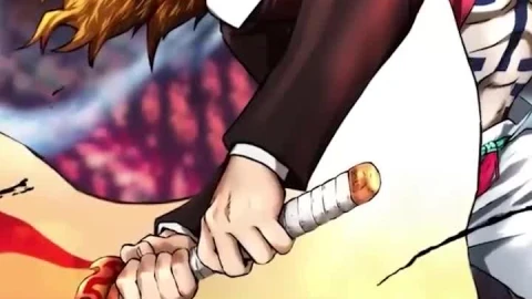 Android  iOS iphone Mobile Kyojuro Rengoku Vs Akaza Anime Live Wallpaper - Free Live Wallpaper