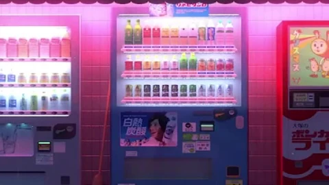 iPhone  Android Lofi Vending Machines Live Wallpaper for Phone - Free Live Wallpaper