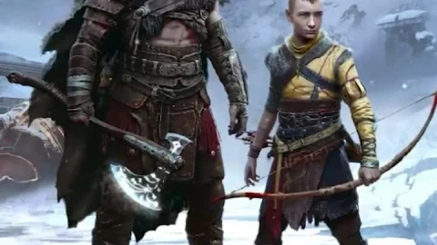 iPhone  Android Gow Ragnarok Game Phone Live Wallpaper - Free Live Wallpaper