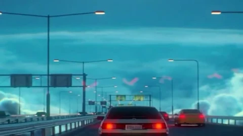 Android  iPhone Driving To The Moon Live Phone Wallpaper - Free Live Wallpaper