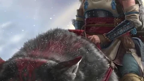 Girl Wolf Warrior For iPhone Wallpaper - Free Live Wallpaper