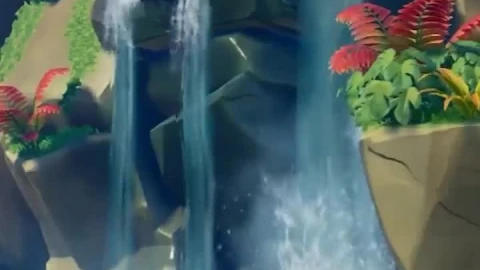 iPhone and Android Waterfall Birds Sea Of Thieves Phone Live Wallpaper - Free Live Wallpaper