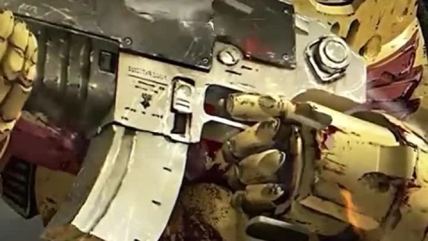 Android  iOS iphone Mobile Imperial Fists Warhammer 40k Game Live Wallpaper - Free Live Wallpaper