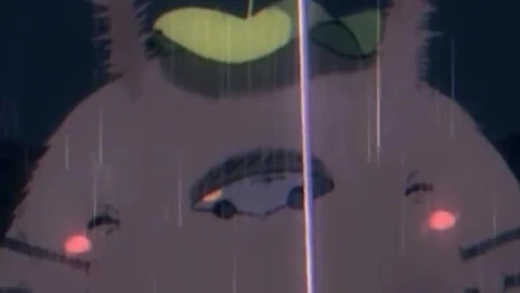 iPhone  Android Totoro Rain Umbrella Anime Phone Live Wallpaper - Free Live Wallpaper