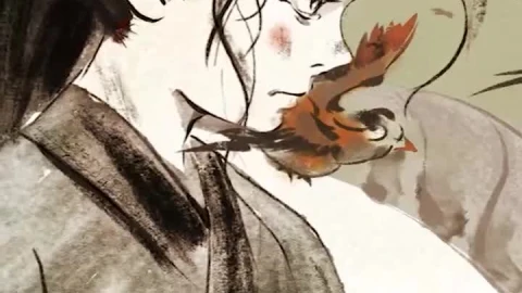 Samurai Sparrows Live Phone Wallpaper For Iphone Or Android - Free Live Wallpaper