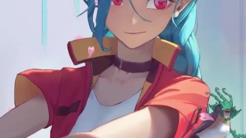Live Phone Jinx League Of Legends Anime Wallpaper For iPhone And Android - Free Live Wallpaper