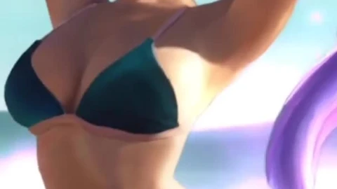 Summer Neon Pink Girl Live Wallpaper For Phone - Free Live Wallpaper
