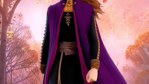 iPhone And Android Anna Frozen 2 Anime Phone Live Wallpaper - Free Live Wallpaper