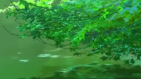 Live Anime Green Leaves Wallpaper To iPhone And Android - Free Live Wallpaper