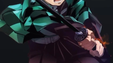 Iphone And Android Hd Demon Slayer Minimal Version Live Phone Wallpaper - Free Live Wallpaper