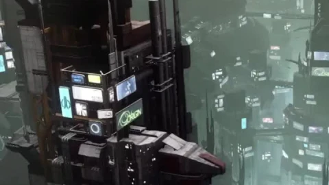 Live Phone Cyber City Wallpaper To iPhone And Android - Free Live Wallpaper