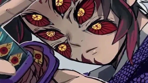 Demon Slayer Kokushibou Wallpaper of Anime - Free Live Wallpaper