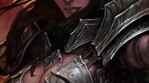 iPhone  Android Demon Hunter Diablo 3 Phone Live Wallpaper - Free Live Wallpaper