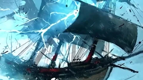 Pirate Ship Live Phone Wallpaper For Iphone Or Android - Free Live Wallpaper