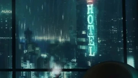 Apartment Rain Window iphone lock screen wallpaper - Free Live Wallpaper