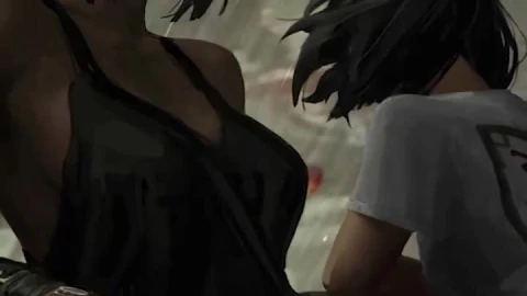 Rain Girls For iPhone Wallpaper - Free Live Wallpaper