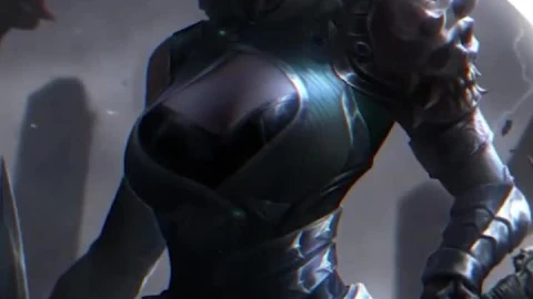 Android  iOS iphone Mobile Ghost Hunter Akali League Of Legends Free Live Wallpaper - Free Live Wallpaper
