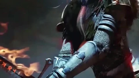 Live Phone Ciri Sword Flame The Witcher 3 Wallpaper To iPhone And Android - Free Live Wallpaper