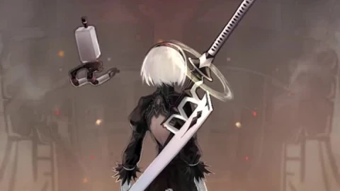 iPhone and Android Nier Automata Ready Battle Live Phone Wallpaper - Free Live Wallpaper